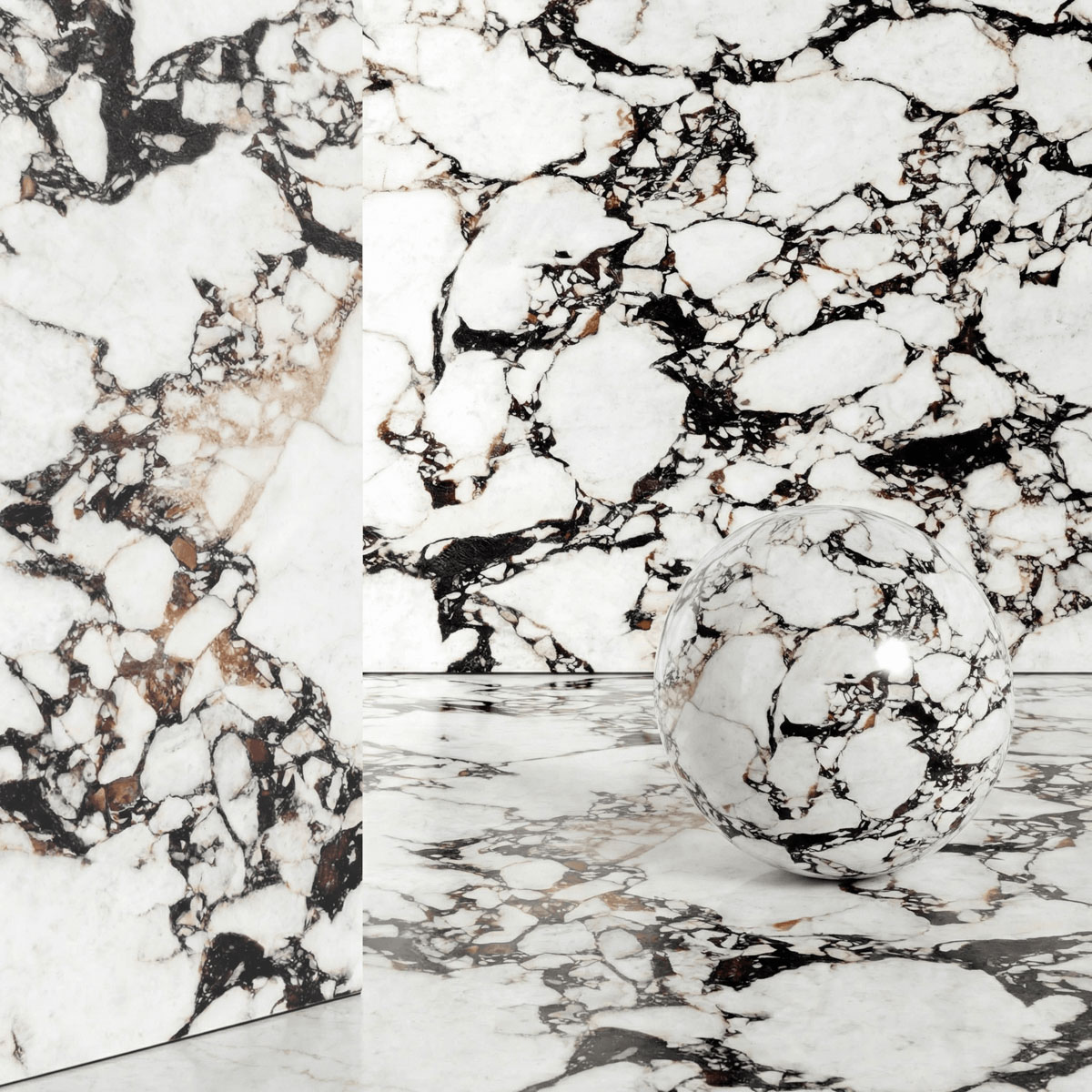 735, Calacatta Viola 20мм, 3200x1600