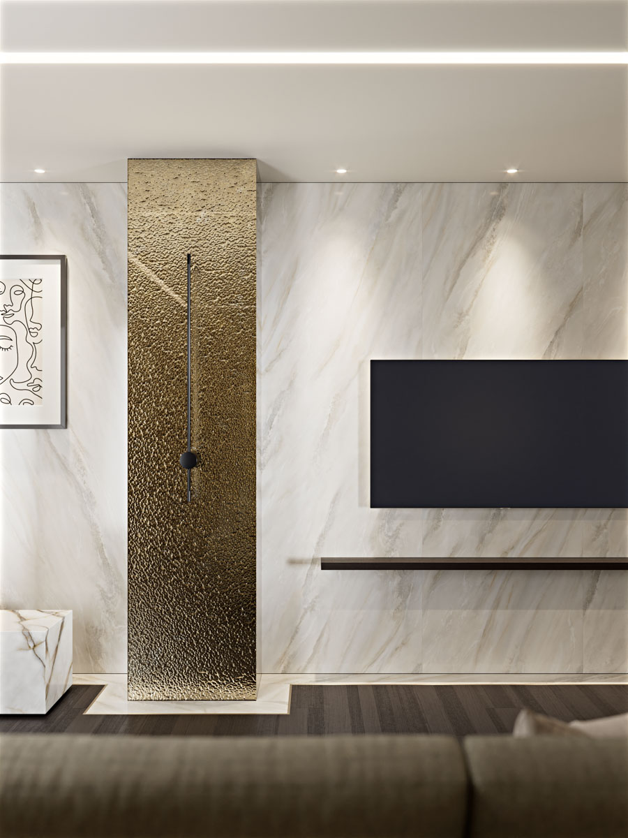 705 Calacatta Infinite Dunes, 20мм, 3200х1600