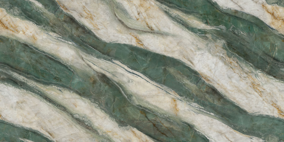 730 Calacatta Emerald Dreams, 20мм, 3200x1600