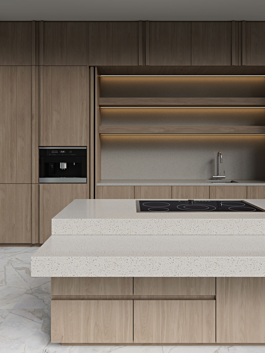 F-6010, Terrazzo, 12мм, 3660x760